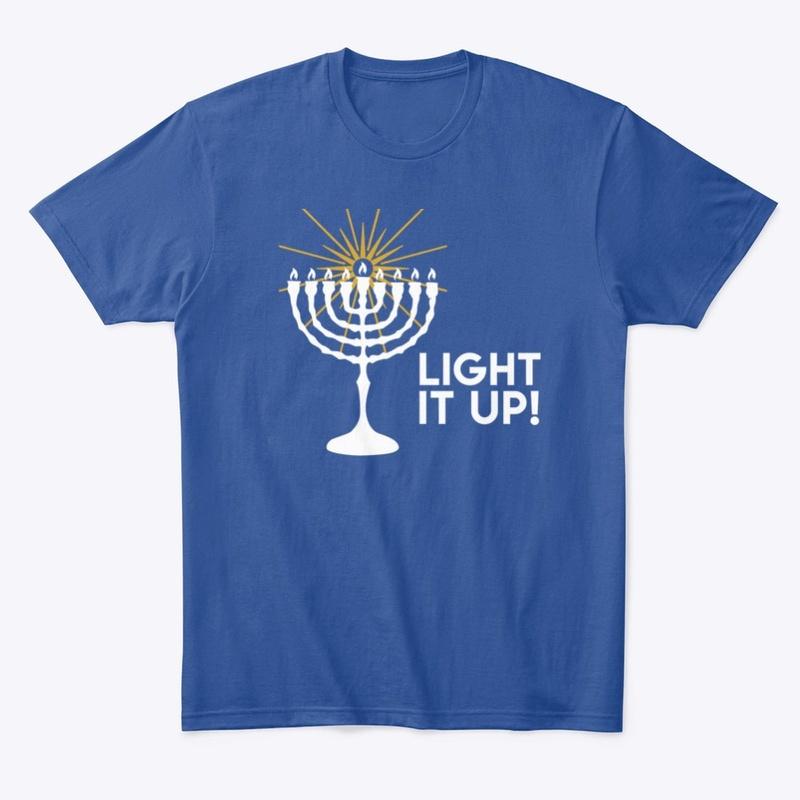 Light it up! with Hanukkah AT-shirts