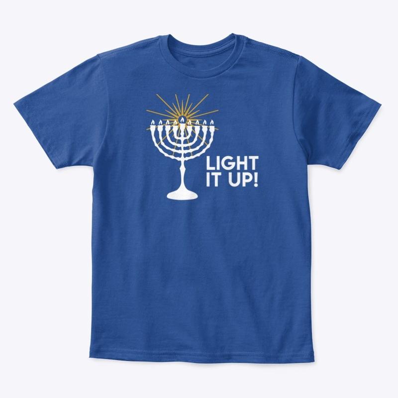 Light it up! with Hanukkah AT-shirts